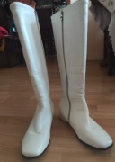 Buty damskie białe kozaki rozmiar 40 