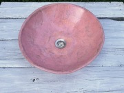 Okrągła umywalka ręcznie robiona 40 cm