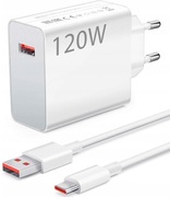 ŁADOWARKA XIAOMI MDY-14-EE 120W USB C + KABEL 1m TURBO CHARGE ZASILACZ USB
