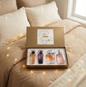 Zestaw prezentowy – Lancôme – damskie mini perfumy w złotym pudełku