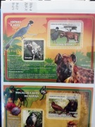 Gwinea Bissau 2008 Mi blok 653  ptak hiena   idealna  pozycja