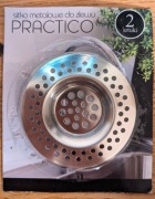 Sitko do zlewu - ze stali 2 sztuki - PRACTICO