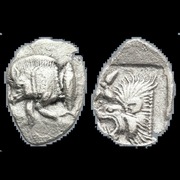moneta Rzymska - Grecka - MYSIA. Kyzikos.  450-400r. p.n.e