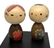 Japonia. Para Sosaku Kokeshi. II połowa XX w.