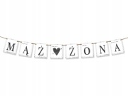 Baner Mąż Żona 100cm GRL22 PROMOCJA