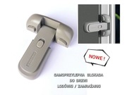 Blokada do drzwi lodówki / zamrażarki zabezpieczenie samoprzylepna blokada 