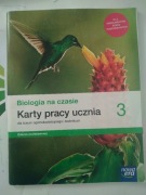 Biologia na czasie 3. Karty pracy zakres podstawowy 