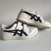 Buty sportowe na rzepy Asics 32,5 biała podeszwa chłopiec dziewczynka