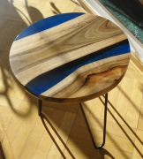 Stolik kawowy z żywicy i orzecha do 12.04 PROMOCJA 300 Złotych!!!