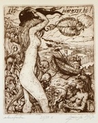 Akwaforta - Andrzej Lipniewski