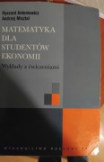 Ryszard Antoniewicz - Matematyka dla studentów ekonomii