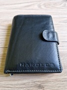 Portfel skórzany | Harold's | 10 cm x 13 cm