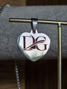 Brelok SERCE z Twoim LOGO - 20x Gadżet Reklamowy - Grawer