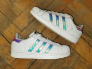 Adidas Superstar Holo Białe | Rozmiar 35,5