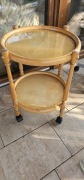 Stolik kawowy, barek na kółkach 