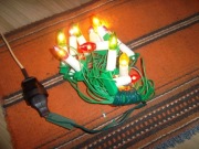 Lampki choinkowe-sprawne , z PRL