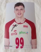 Norbert Huber autograf POLSKA 