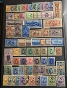 Egipt Królestwo Egiptu 1922-1953 Duży zbiór znaczków z Królami Fuad i Faruk