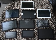 Mix uszkodzonych tabletów rożne marki