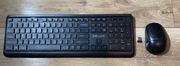 DELUX KA190G + M320GX bezprzewodowa klawiatura + mysz 2.4GHz z odbiornikiem