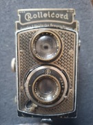 Stary aparat fotograficzny Rolleicord Compur lata 30