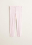 Spodnie cygaretki kolor jasny fiolet rozmiar 36 nowe MANGO