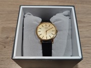 Zegarek Timex TW2W84600 kwarcowy damski skórzany pasek złoty nowy 38 mm