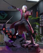 Figurka druk 3D żywica " Dante Devil May Cry 5 - F434 "- 120 mm