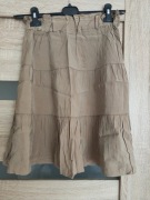 Spódnica kolor camel