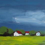 Pejzaż, 26x26, pejzaż