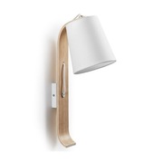 LA FORMA Lampa Ścienna Percy Shade White Aa0631j05 43,0x24,0/Lampa/Biała