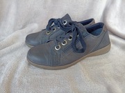 Granatowe półbuty GoSoft 38 skóra naturalna