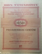 Bon PKO 1960 50 centów 