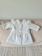 Płaszczyk dziewczęcy niemowlęcy na chrzest wiosenny 62 68 