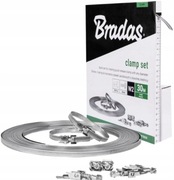 Taśma na opaski zaciskowe 30m + 50 zamków W2