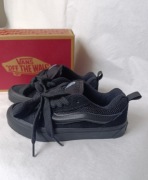 Vans Knu Skool Triple Black r. 36 buty damskie czarne NOWE Oryginalne BOX 