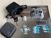 Mega zestaw FPV Meteor65 Pro + gogle + 10 akumulatorów + ładowarka