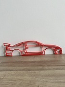 Dekoracja Ścienna Mitsubishi Eclipse Sylwetka Samochód Ozdoba Na Ścianę 