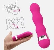 Mini Wibrator Damski - Różowy falowy