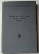 TABLICE ASTRONOMICZNE WYSOKOŚĆ I AZYMUT W 3 MINUTY