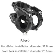 Mostek rowerowy czarne aluminium