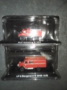 Straż pożarna LF8 Borgward + VLF Unimog S404