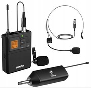 Bezprzewodowy mikrofon nagłowny TONOR TW621 System UHF