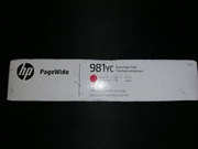 Oryginalny Tusz hp 981YC magenta