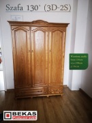 Stylowa Szafa 3D 130` Orzech Dąb Orzech Natura Bekas Producent