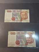 1000 Mille lire 1990 rok