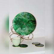 Zegarek ścienny +podkładki 