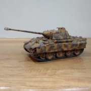 Model czołgu Panther Pz.Kpfw. V, SD.KFZ.171 sklejony i pomalowany, 1:35