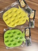 Zestaw foremek silikonowych do kostek lodu na lato do drinków