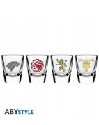 Zestaw kieliszków śniegu Emblemat, Gra o tron (Game of Thrones)